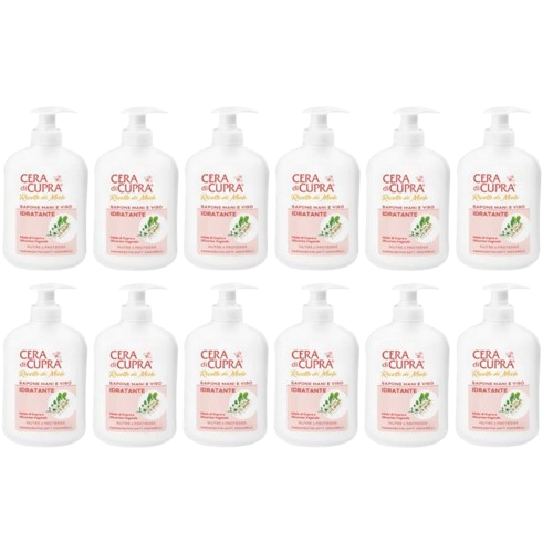Cera Di Cupra Idratante feuchtigkeitsspendende Flüssigseife 12x200 ml