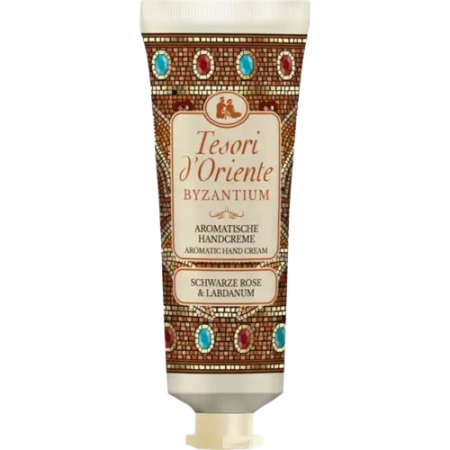 Tesori d´oriente Aromatische Handcreme Byzantium Schwarze Rose & Labdanum 75ml