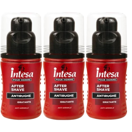 Intesa Pour Homme After Shave Antirughe Idratante Anti-Wrinkle 3x100ml