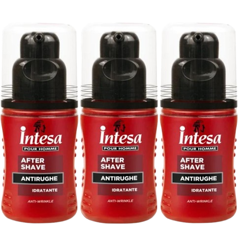 Intesa Pour Homme After Shave Antirughe Idratante Anti-Wrinkle 3x100ml