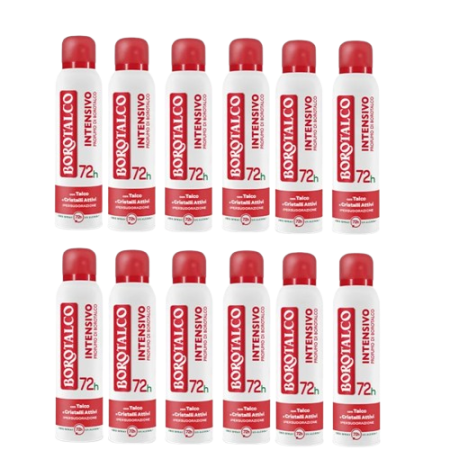 BOROTALCO Intensive Deodorant Spray12 x 150ml