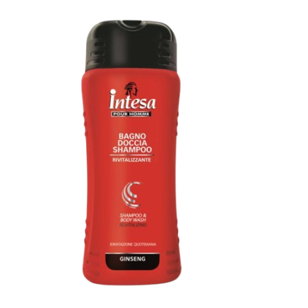 Intesa pour homme Duschgel Shampoo mit Ginseng, 500 ml