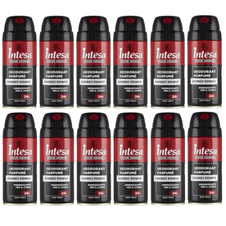 Intesa pour Homme Deospray – Energy Power 12x150ml