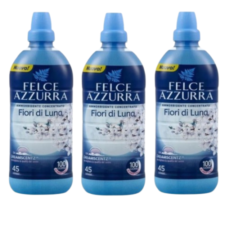 Felce Azzurra Fiori di Luna 3 x 900ml Weichspüler Konzentrat