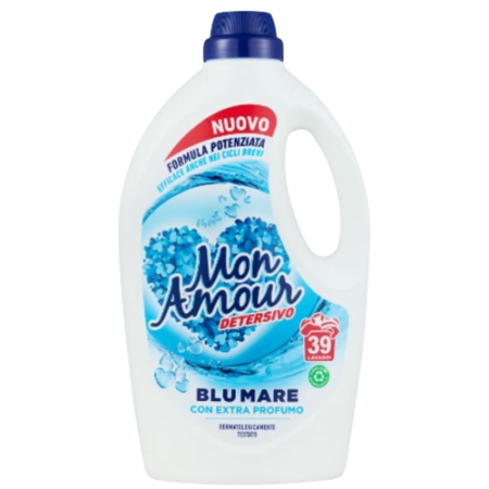 Paglieri Mon Amour Flüssigwaschmittel Blu Mare für 39 Waschladungen 1,56l