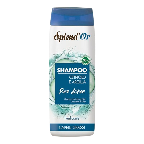 Splend´Or Shampoo Cetriolo e Argilla Pure Action für fettiges Haar 300ml
