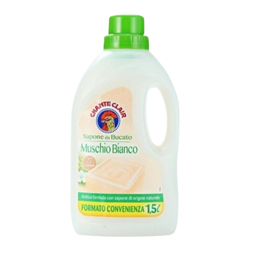 Chanteclair Sapone da Bucato Muschio Bianco Waschmittel 1500ml für 27 Waschgänge