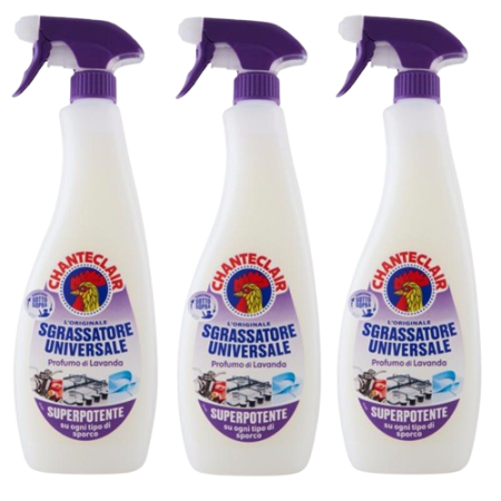 Chante Clair Lavendel Sgrassatore Universal Reiniger Fettlöser 3x700 ml