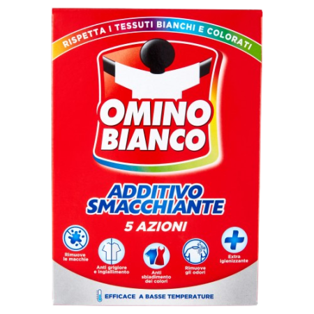 Omino Bianco Additivo Smacchiante 5 in 1 Waschpulver 500g