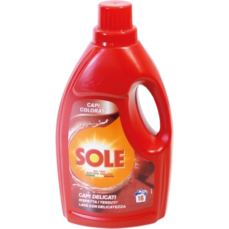 SOLE Waschmittel für empfindliche und farbige Kleidung 1 l
