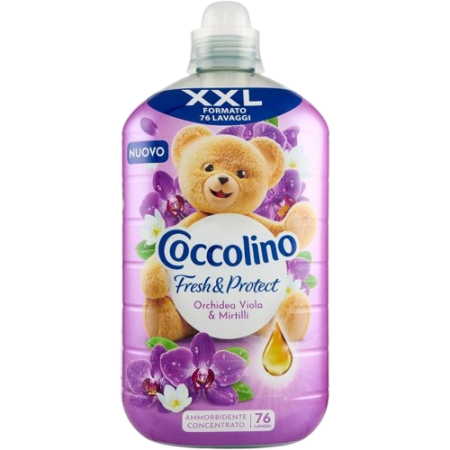Coccolino Konzentrierter Weichspüler Duft Lila Orchidee & Blaubeere, 1750 ml