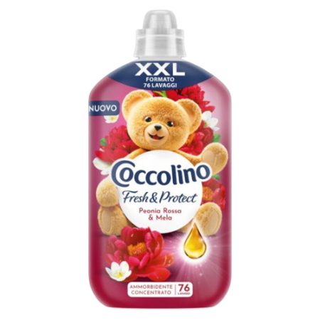 Coccolino Konzentrierter Weichspüler Rote Pfingstrose und Apfel 1750 ml