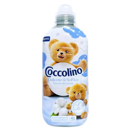 Coccolino Delicate & Soft Cotton Cloud Konzentrierter Weichspüler, 952 ml