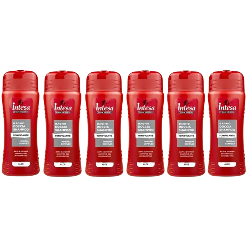 Intesa pour homme Aloe Duschgel & Shampoo 6x500ml