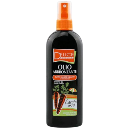 Delice Solaire Black Carrot Tanning Oil Ultra Bronze Bräunungsöl 150 ml