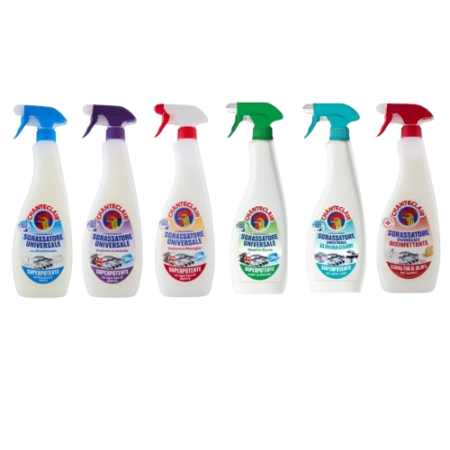 Chante Clair Sgrassatore Testpaket – 6 x 600 ml Universal-Reiniger & Fettlöser