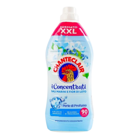 Chanteclair Ammorbidente Concentrato – Meersalz & Lotusblüte – 1,8 Liter – 90 Waschladungen