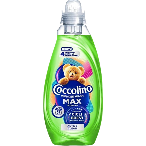 Coccolino Active Clean Weichspüler 1480 ml – Frische für Ihre Wäsche